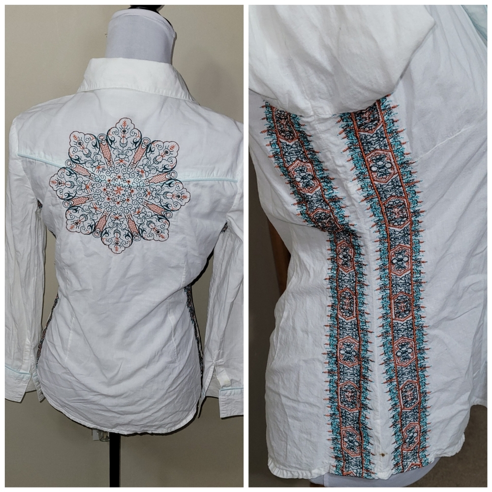 Boho Button Down - image 1